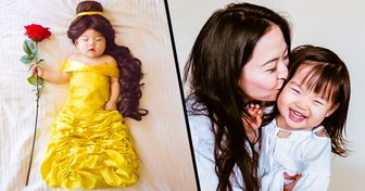 Una mamá japonesa crea siestas inolvidables para su hija
