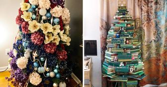 15 Árboles de Navidad muy diferentes y creativos (puedes hacer uno en casa)