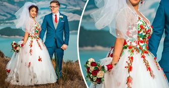 20 Novias que dejaron atrás los estereotipos y se decidieron por usar un vestido colorido en su boda