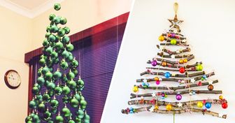 13 Ideas para un árbol de Navidad creativo