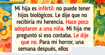 Mi hija no tendrá nada de mi herencia porque no puede darme nietos