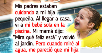Nunca imaginé que mis padres harían esto mientras cuidaban a mi pequeña en la piscina