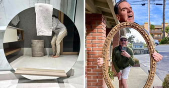 18 Divertidas fotos de anuncios que demuestran que para vender un espejo se necesita mucha creatividad e ingenio