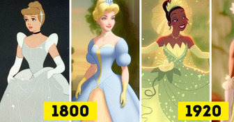 Una inteligencia artificial nos mostró a 10 princesas de Disney con vestidos fieles a los libros de historia