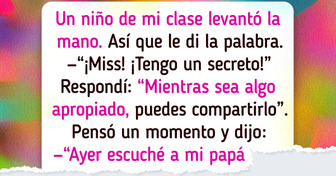 10 Confesiones infantiles tan sinceras como inesperadas