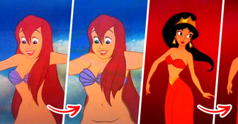 Una ilustradora reinventa los personajes Disney con cuerpos realistas