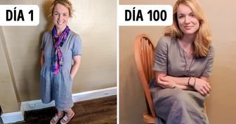 Una maestra usó el mismo vestido durante 100 días seguidos para mostrar una forma de detener el consumismo