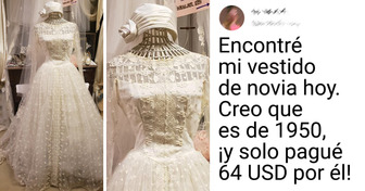 15+ Novias que dijeron “sí” a sus vestidos en tiendas de segunda mano y nunca se arrepintieron