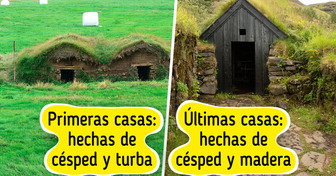 Las insólitas casas islandesas cuyo peculiar techo está vivo (literalmente)