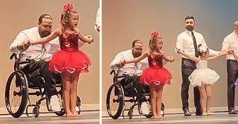 Un papá en silla de ruedas demuestra que para bailar no hacen falta piernas
