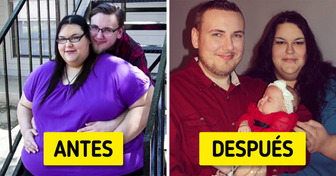 Mujer obsesionada con pesar 450 kilos cambió su radical forma de vida al descubrir que estaba embarazada