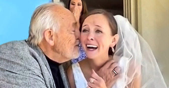 Una novia revive la conexión con su padre con Alzheimer en su gran día