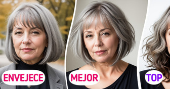 8 Peinados de moda para darle nueva vida a tu cabello gris y rejuvenecer tu imagen