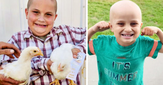 Niño subasta sus preciadas gallinas para pagar el tratamiento de cáncer de su hermano