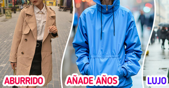 9 Prendas que ayudan a lucir genial mientras todos se esconden de la lluvia