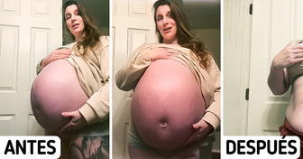 La enorme barriga de una madre hizo que la gente pensara que iba a tener ocho bebés