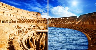 Cómo se veían 5 monumentos arquitectónicos famosos en la antigüedad