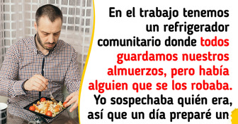 Me cansé de que me robaran el almuerzo y decidí hacer justicia a mi manera