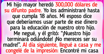 Me negué a dividir la herencia de mi hijo con su hermano y mi esposo nos dejó