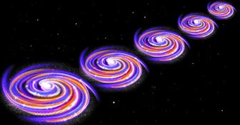 12 Galaxias perfectamente idénticas confundieron a los científicos