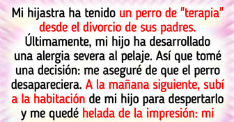 Elegí el bienestar de mi hijo y me deshice del perro de mi hijastra en secreto