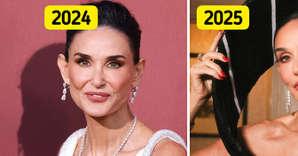 Demi Moore impacta en la Met Gala 2025 con un vestido en forma de corbata y todos notan un detalle