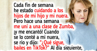 Mi familia se enojó porque dejé de cuidar a los nietos para ir a clases de Zumba