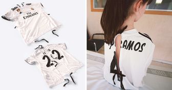Trasformando camisetas de fútbol en batas de hospital, una campaña busca animar a los niños enfermos