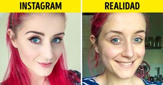 Una chica demuestra cómo una foto en Instagram se distingue de la realidad. Y eso inspira mejor que cualquier toma perfecta