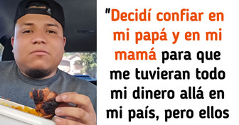 Trabajó sin descanso para tener ahorros al volver a casa y descubre que no tiene nada por culpa de sus padres