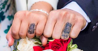 23 Parejas que cambiaron sus anillos de compromiso por tatuajes