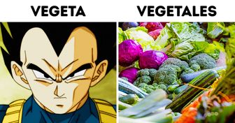 Algunos nombres de “Dragon Ball Z” están inspirados en frutas, verduras y otros alimentos, lo cual nos parece una idea muy original