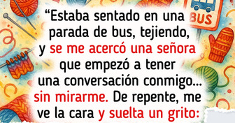 18 Historias de personas que, tejiendo en público, enfrentaron comentarios tan filosos como una aguja