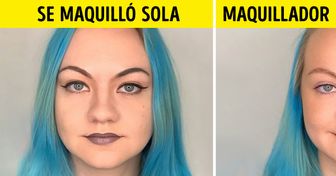 16 Chicas valientes que primero se maquillaron solas y luego fueron maquilladas por una profesional. ¡Y es difícil decidir cuál de los resultados fue el mejor!