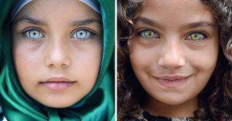 Fotógrafo turco captura la inmensa belleza de los ojos de los niños, los cuales brillan como auténticas joyas
