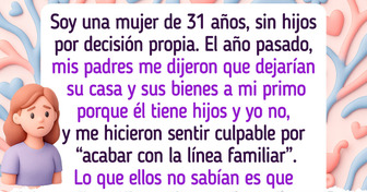 No quiero tener hijos y mis padres eligieron dejarle todo a mi primo, pero les di una lección