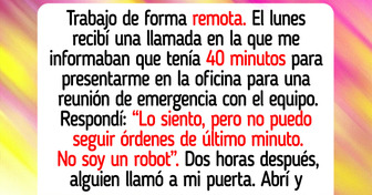 Me negué a asistir a una reunión de emergencia porque trabajo desde casa, y terminaron despidiéndome