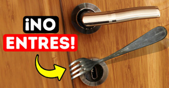 Por qué un tenedor doblado en la puerta NO es una buena señal
