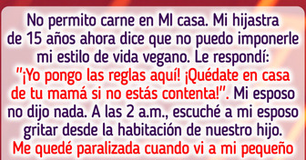 En mi casa, las reglas las pongo yo sobre lo que come mi hijastra