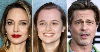 La hija de Angelina Jolie y Brad Pitt omite el apellido de su padre y desata una acalorada discusión