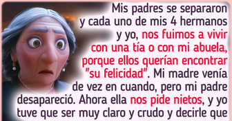 Mis padres abandonaron a sus 5 hijos para “buscar su felicidad”, ahora mi madre pide nietos y yo no me pude callar