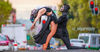 Fotógrafo mexicano captura momentos poco convencionales de bailarines en un contexto urbano