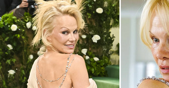 Pamela Anderson impresiona con su look “sin maquillaje” en la Met Gala e inicia un debate en línea