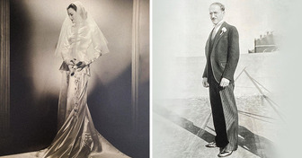 20 Fotografías que muestran que los atuendos de boda de algunos abuelitos eran un total despliegue de elegancia y belleza
