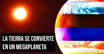Imagen de un megaplaneta: ¿qué pasaría si los planetas del sistema solar se combinaran en uno?