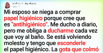 Conflicto matrimonial: mi esposo insiste en que me duche en lugar de usar papel higiénico
