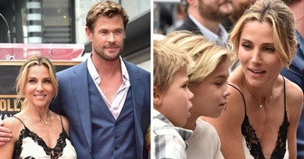 “Es inapropiado”, la esposa de Chris Hemsworth causa controversia con vestido de tirantes en la ceremonia del Paseo de la Fama de Hollywood