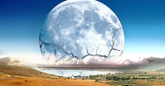 ¿Qué pasaría si la Luna chocara con la Tierra?