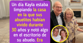 Una chica encontró un documento oculto en el escritorio de su abuelito y conmovió a toda la familia