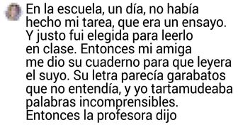 20 Internautas recuerdan sus peores malentendidos cuando estaban en la escuela